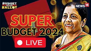 Budget 2024 LIVE  Nirmala Sitharaman Budget 2024 Will This Be A Budget for the Common Man [upl. by Inaffyt]