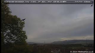 4 October 2024  Lochgelly WeatherCam Timelapse [upl. by Jillie]