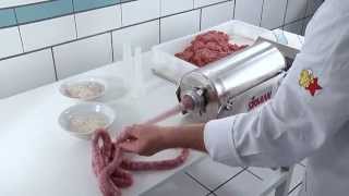 Insaccatrici manuali SIRMAN  Manual sausage fillers stuffers [upl. by Nitnert665]