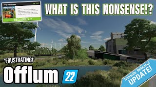 THIS MAP IS GREAT amp NERFED FS22 “OFFLUM 22” NEW TO CONSOLE MOD MAP TOUR Review PS5 [upl. by Luby]