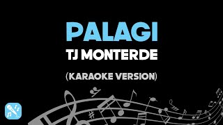 Palagi  TJ Monterde Karaoke Version HD [upl. by Irtimid743]