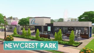 Sims 4  House Building  Newcrest Park [upl. by Nnylrahc]