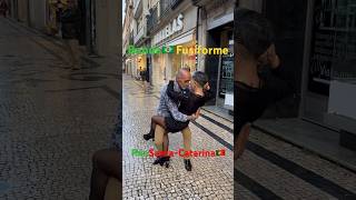 💃🕺🇧🇷Se Apaga a Chama  Banda Fusiforme  Romantic street dance in Porto🇵🇹 3 shorts [upl. by Elaynad]