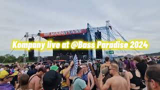 KOMPANY Live at Bass Paradise 2024 [upl. by Tumer]