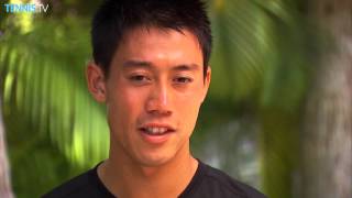 Kei Nishikori Miami 2015 Wednesday Interview [upl. by Zel]