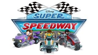 Disney Super Speedway  Universal  HD Gameplay Trailer [upl. by Arihay]