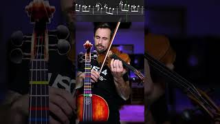 🎻 Shut Down vs La Campanella Violin Tutorial with Sheet Music and Violin Tabs🤘 [upl. by Ahtimat]