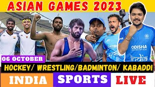 🔴Medal Events  Asian Games 2023  Kabaddi India vs Pakistan  Archery Final [upl. by Karlow]