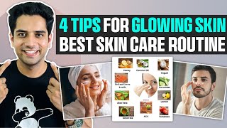 Top Skin Care Routine  Glowing skin home remedy shivammalik skincare [upl. by Susann]