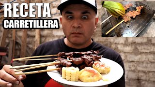 🔥 ANTICUCHOS PERUANOS  RECETA CARRETILLERA  BUENAZO  DILO NOMAS [upl. by Ayidah986]