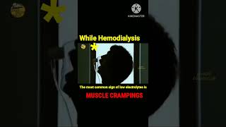 HEAMODIALYSIS amp MUSCLE CRAMPS SPASMS youtubeshorts biology neet medicalmemes science [upl. by Treharne]