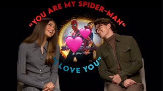 Tom Holland and Zendaya being an iconic duo for 10 minutes straight [upl. by Htnamas692]