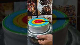 Mix fruit cake pastry making 🎂trendingshorts cake chocolatecake choclatepastry food viralshort [upl. by Yemar]