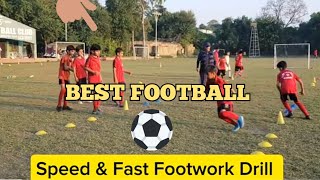 Speed Training Drills For Kids  Quickness amp Footwork Exercisesquot Football Exercises [upl. by Florina]