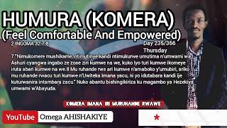 HUMURA KOMERA Day 235366 With Omega AHISHAKIYE [upl. by Noelle]