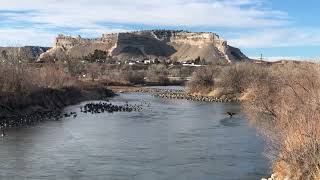 North Platte River and Scotts Bluff National Monument [upl. by Ardnahc551]