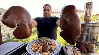 Potato chips and tender liver The whole family is delighted [upl. by Xonnel]