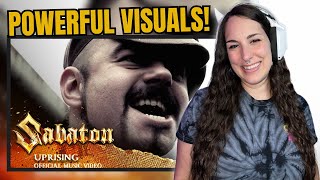 POWERFUL VISUALS  REACTION  SABATON  Uprising Official Music Video [upl. by Foy413]