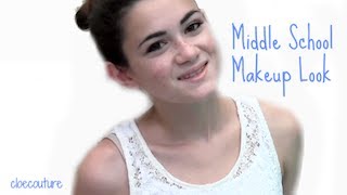 Middle School Makeup Look  CloeCouture [upl. by Masson]