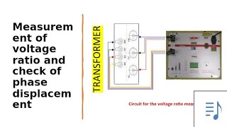 commissioning testing  Measuring Voltage Ratio amp Phase Displacement ofw [upl. by Eizzik833]