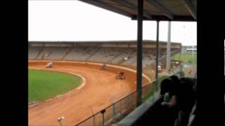 3 Jan 2012 Sprint Car USA amp Sammy Swindell Invasion Race One4 Baypark Speedway NZ [upl. by Ellicott]