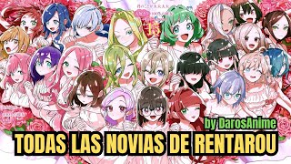 Las NOVIAS de Rentarou 💓🎵  Kimi no koto ga dai dai dai daisuki na 100nin no kanojo by DarosAnime [upl. by Cutlor]