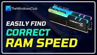 How to Fix WRONG RAM SPEED on Windows 1110 EASILY FIX [upl. by Tnattirb780]