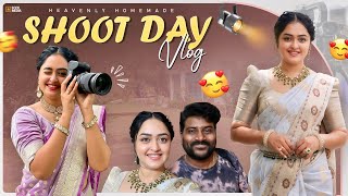 Vlog Serials లో Acting చేస్తున్న  Shoot Day Vlog  Heavenly Homemade [upl. by Lananna590]