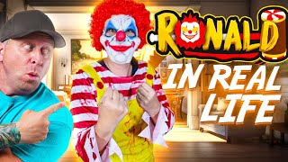 ROBLOX RONALD GAME in Real Life  Thumbs Up Family [upl. by Maples]