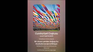 Cumhuriyet Bayramı Şarkısı yeni şarkı 2024 [upl. by Mccoy]