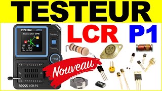 Testeur électronique FNIRSI lcrp1 transistor mosfet igbt diode zener condensateur inductance triac [upl. by Mara815]