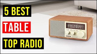 ✅Top 5 Best Tabletop Radio in 202223  Best Tabletop Radio  Reviews [upl. by Radnaxela]