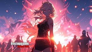 Nightcore  Unstoppable Sakura Yuki [upl. by Oakie]