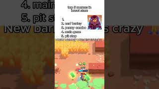 Top 5 MEMES en BRAWL STARSbrawlstarsYT YTSHORTSVIDEOYTSHORT SHORTSHORTSYOUTUBE viralvideo [upl. by Gittel]