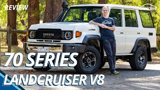 2024 Toyota LandCruiser 70 Series V8 Review  What is all the fuss about [upl. by Ia]