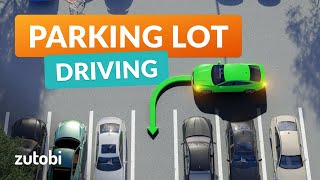 Parking Lot Driving How to Park in a Parking Lot  Driving Tips [upl. by Alverta]