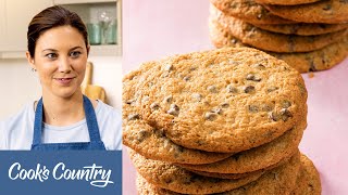 How to Make Crispy Thin Chocolate Chip Cookies [upl. by Trici]