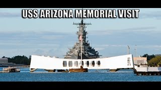 USS Arizona BB39 Memorial Visit Video Tour [upl. by Adnirem1]