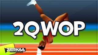 THIS GAME ISNT FOR ME  2QWOP with Simon [upl. by Naujtna]