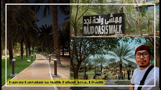 Najd Oasis Walk  Bagong Pasyalan sa Malik Fahad Area  Riyadh Saudi Arabia [upl. by Ntisuj171]