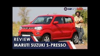 Maruti Suzuki SPresso  Review  Price  Features  Specifications  carandbike [upl. by Koball438]