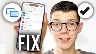 How To Fix Screen Mirroring Not Working On iPhone  Full Guide [upl. by Attezi703]