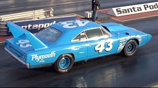 Big Bang 2016  43 Plymouth Superbird  STRIP WEATHERS  14 Mile  1100  124mph [upl. by Shinberg]