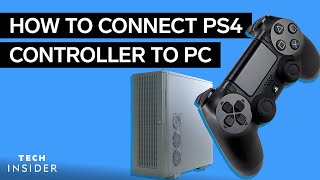 How To Connect Your PS4 Controller To A PC 2022 [upl. by Nauqit]