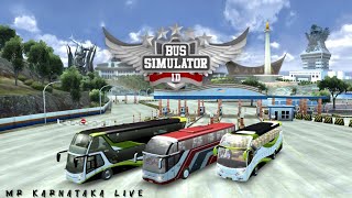 BUS SIMULATOR KANNADA LIVE K S R T C BUS LIVESTREAM GAME YOUTUBE KANNADA [upl. by Nirag]