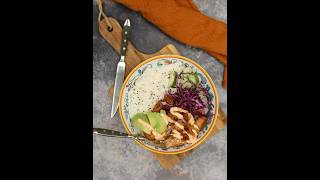 Poké bowl met zalm recept  BBQuality [upl. by Candis]