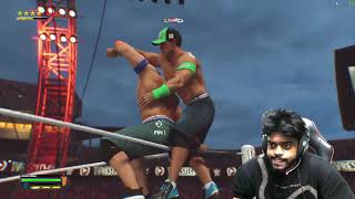 WWE 2K24 John Cena vs John Cena 20 Gameplay  Tamil Commentary [upl. by Finella14]