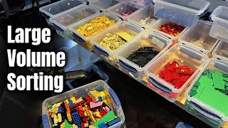 How I sort my LEGO for HUGE MOC projects [upl. by Llesram400]