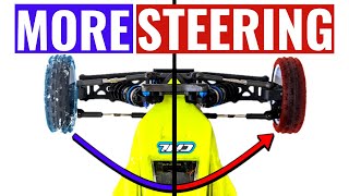 Top 7 ways to get MORE STEERING RC Car Setup [upl. by Aneez]