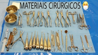 MATERIAIS CIRÚRGICOS [upl. by Ogram]